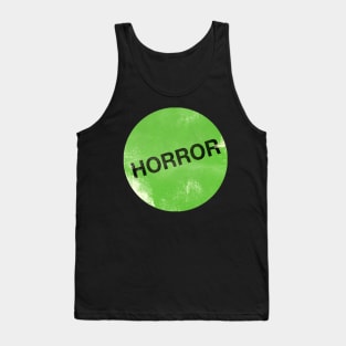 Horror VHS Rental Sticker Tank Top